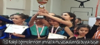 TED Kolejli öğrencilerinden jimnastik müsabakalarında büyük başarı