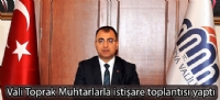 17 mahalle muhtarı ile bir araya gelerek istişare toplantısı gerçekleştirdi