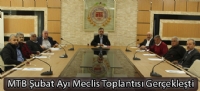 MTB Şubat Ayı Meclis Toplantısı Gerçekleşti
