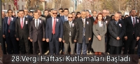 28.Vergi Haftası Kutlamaları Başladı