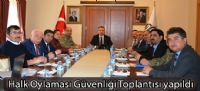 Halk Oylaması Güvenliği Toplantısı yapıldı