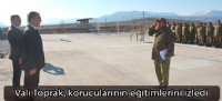 Vali Toprak, korucularının eğitimlerini izledi