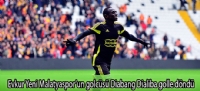 Evkur Yeni Malatyaspor'un golcüsü Diabang Dialiba golle döndü