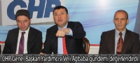 CHP Genel Başkan Yardımcısı Veli Ağbaba gündemi değerlendirdi