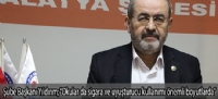 Şube Başkanı Yıldırım; “Okular da sigara ve uyuşturucu kullanımı önemli boyutlarda”