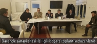 Darende sanayi sitesi ile ilgili istişare toplantısı düzenlendi