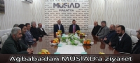 Ağbaba'dan MÜSİAD'a ziyaret