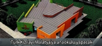 Türk Kızılayı Malatya'ya anaokulu yapacak