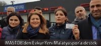 MASTÖB'den Evkur Yeni Malatyaspor'a destek