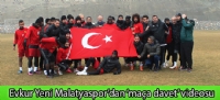 Evkur Yeni Malatyaspor'dan 'maça davet' videosu