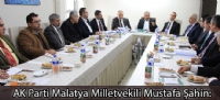 AK Parti Malatya Milletvekili Mustafa Şahin: