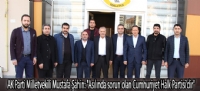 AK Parti Milletvekili Mustafa Şahin: "Asılında sorun olan Cumhuriyet Halk Partisi'dir"