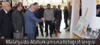 Malatya'da Atatürk anısına fotoğraf sergisi