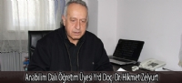 Anabilim Dalı Öğretim Üyesi Yrd Doç. Dr. Hikmet Zelyurt: