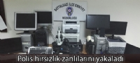 Polis hırsızlık zanlılarını yakaladı