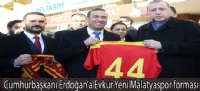 Cumhurbaşkanı Erdoğan'a Evkur Yeni Malatyaspor forması
