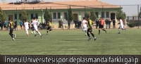 İnönü Üniversitesispor deplasmanda farklı galip
