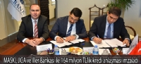 MASKİ, JICA ve İller Bankası ile 164 milyon TL'lik kredi anlaşması imzaladı