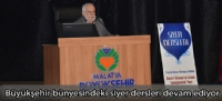 Büyükşehir bünyesindeki siyer dersleri devam ediyor
