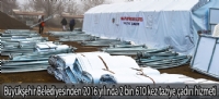 Büyükşehir Belediyesinden 2016 yılında 2 bin 610 kez taziye çadırı hizmeti