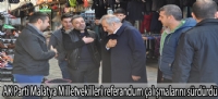 AK Parti Malatya Milletvekilleri referandum çalışmalarını sürdürdü