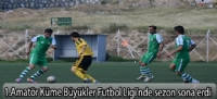 1.Amatör Küme Büyükler Futbol Ligi'nde sezon sona erdi