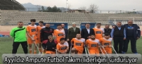 Ayyıldız Ampute Futbol Takımı liderliğini sürdürüyor