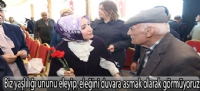Biz yaşlılığı ununu eleyip, eleğini duvara asmak olarak görmüyoruz
