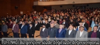 TÜFENKCİ; Biz gençlere sözde değil özde değer veriyoruz