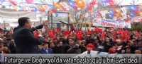 Pütürge ve Doğanyol'da vatandaşlar güçlü bir 'Evet' dedi