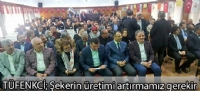 şeker Üretimi artırmamız gerekir