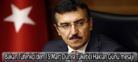 Bakan Tüfenkci'den 15 Mart Dünya Tüketici Hakları Günü mesajı