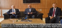BAKAN ÖZLÜ:Yıl sonuna kadar 11 bin kişiyi istihdam etmeyi hedefliyoruz