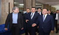 Bakan Bozdağ ve Bakan Tüfenkci Malatya Adalet Sarayını ziyaret etti