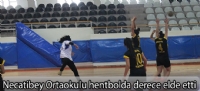 Necatibey Ortaokulu hentbolda derece elde etti