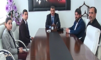 Battalgazi Esnaf ve Sanatkarlar Odası Yönetimi, Başkan Gürkan'ı ziyaret etti