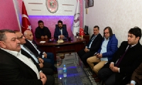 Belediye Başkanı Gürkan, Battalgazi Esnaf Odasını ziyaret etti