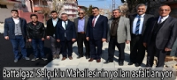 Battalgazi Selçuklu Mahallesinin yolları asfaltlanıyor