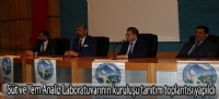 Süt ve Yem Analiz Laboratuvarının kuruluşu tanıtım toplantısı yapıldı