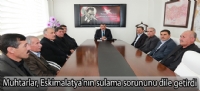 Muhtarlar, Eskimalatya'nın sulama sorununu dile getirdi