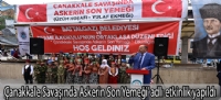 Çanakkale Savaşında Askerin Son Yemeği' adlı etkinlik yapıldı