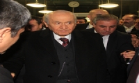 Bahçeli : Elazığ'da  çoşkuyla karşılandı.