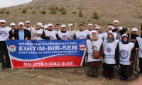 21-26 Mart Orman Haftası etkinlikler kapsamında E. Bir Sen Malatya Şubesi tarafından ağaç dikimi yapıldı.
