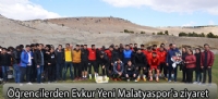 Öğrencilerden Evkur Yeni Malatyaspor'a ziyaret