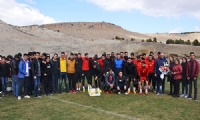 Öğrencilerden Evkur Yeni Malatyaspor'a ziyaret