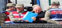 Malatya'daki FETÖ/PDY davasında arar kararlar açıklandı