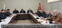 Tarım Fuarının hazırlıkları devam ediyor