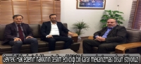 Gevrek: “Hak edenin hakkının teslim edildiği bir karar mekanizması olsun istiyoruz”