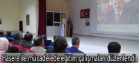 Haşere ile mücadelede eğitim çalışmaları düzenlendi