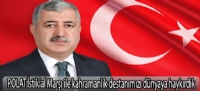 Polat:İstiklal Marşı ile kahramanlık destanımızı dünyaya haykırdık